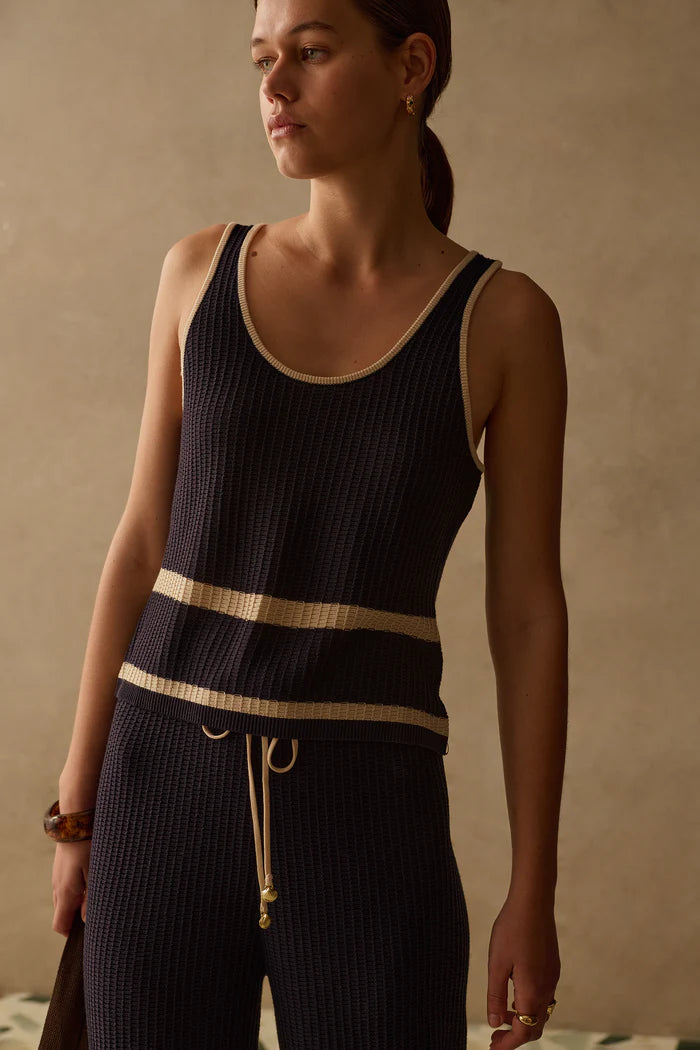 Cali Knit Top - Caribbean