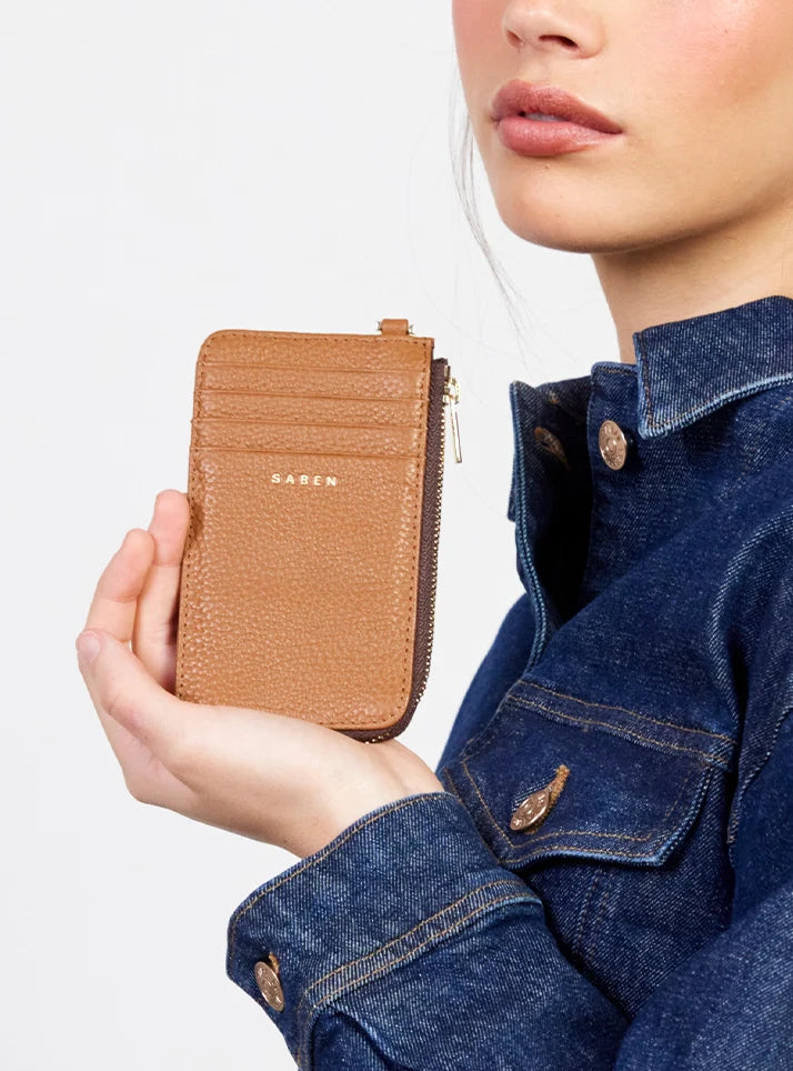 Winona Cardholder - Tan