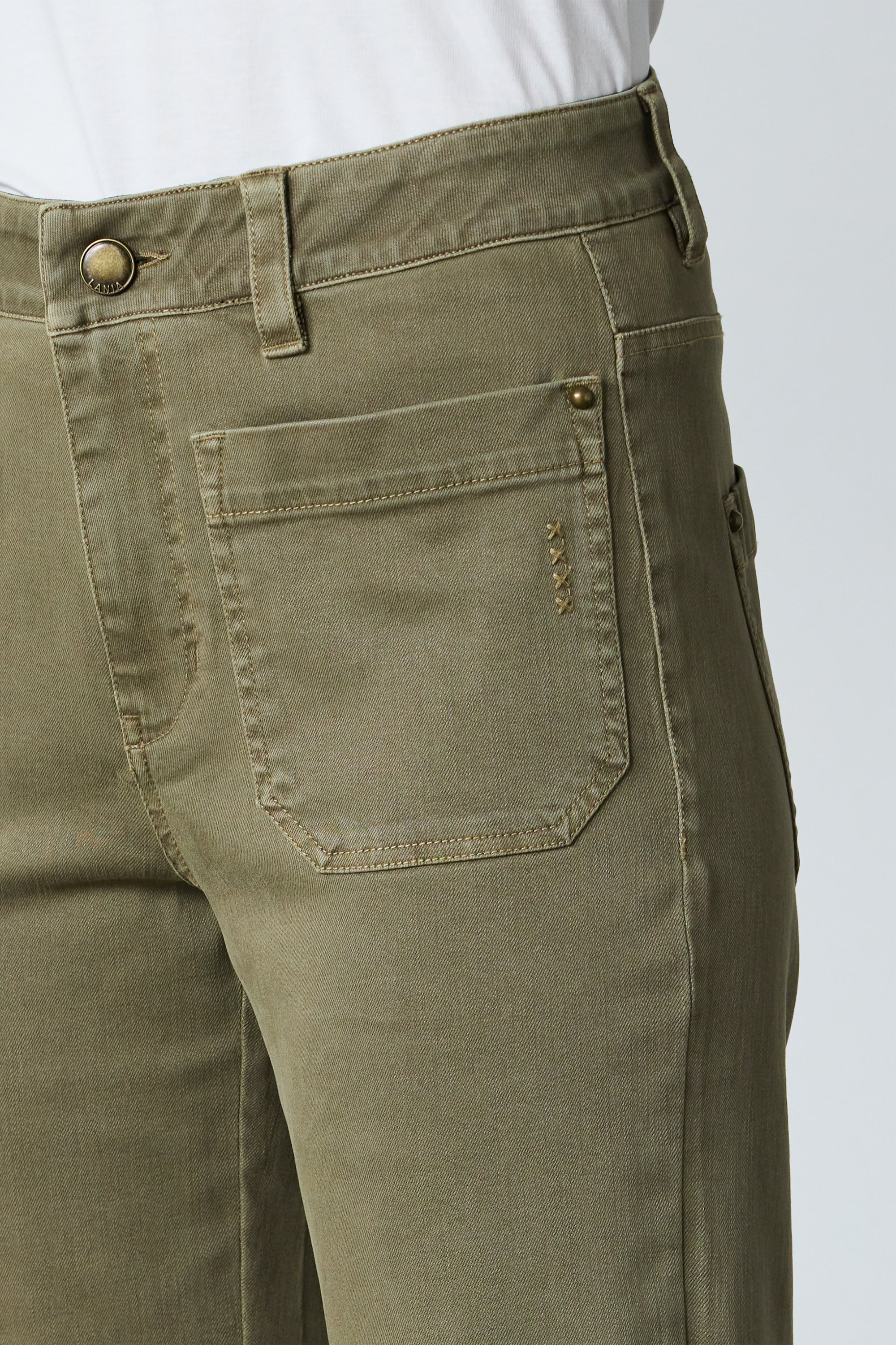 Chrome Jean - Olive