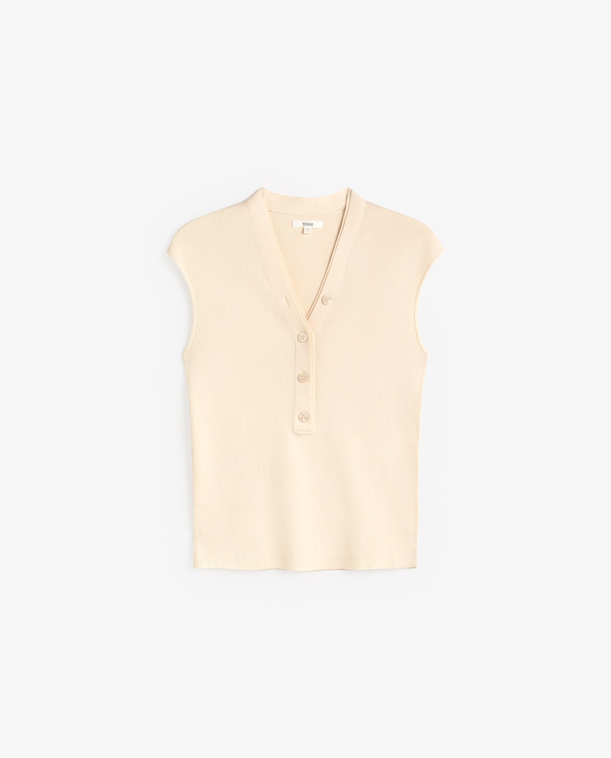 Sleeveless Ribbed Top