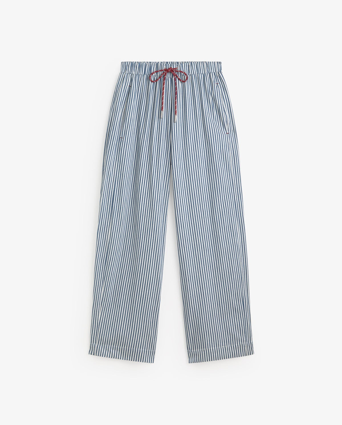 Striped Cotton Trousers