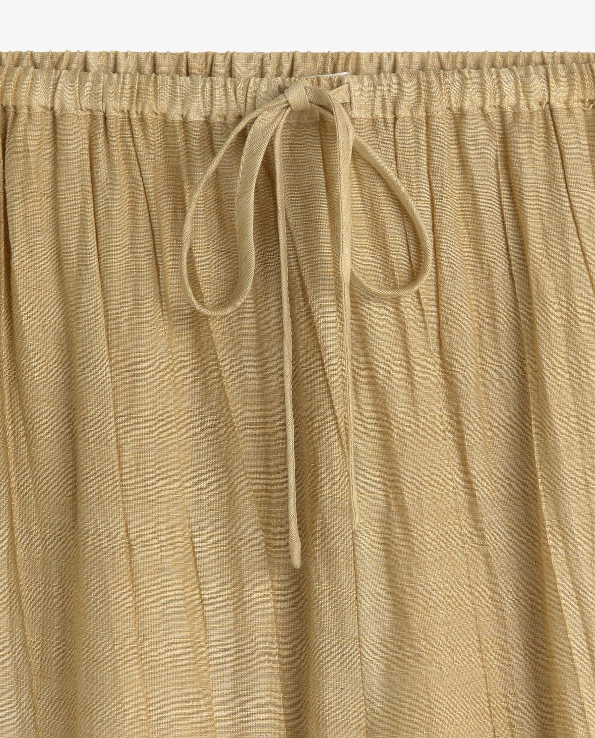 Linen Harem Trousers - Vanilla