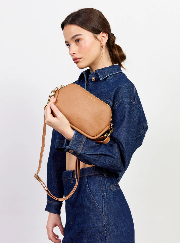 Odile Crossbody - Toffee Luxe