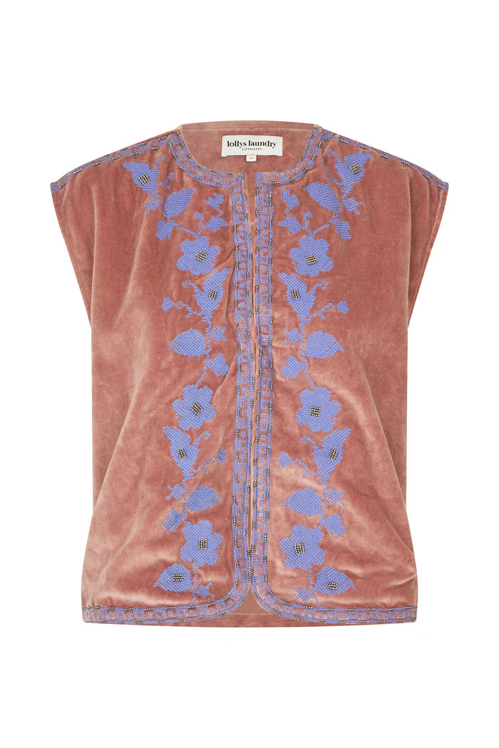 Biny Velvet Vest