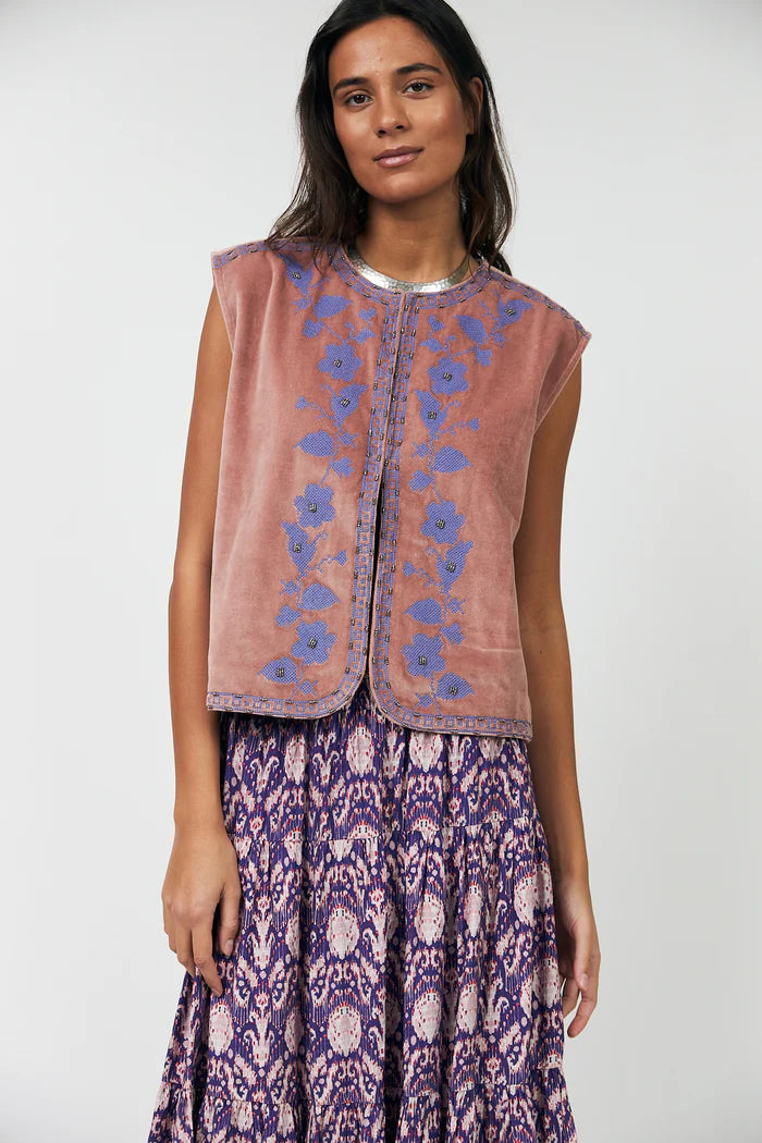 Biny Velvet Vest