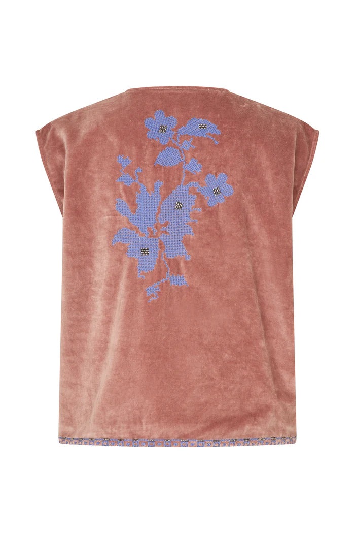 Biny Velvet Vest