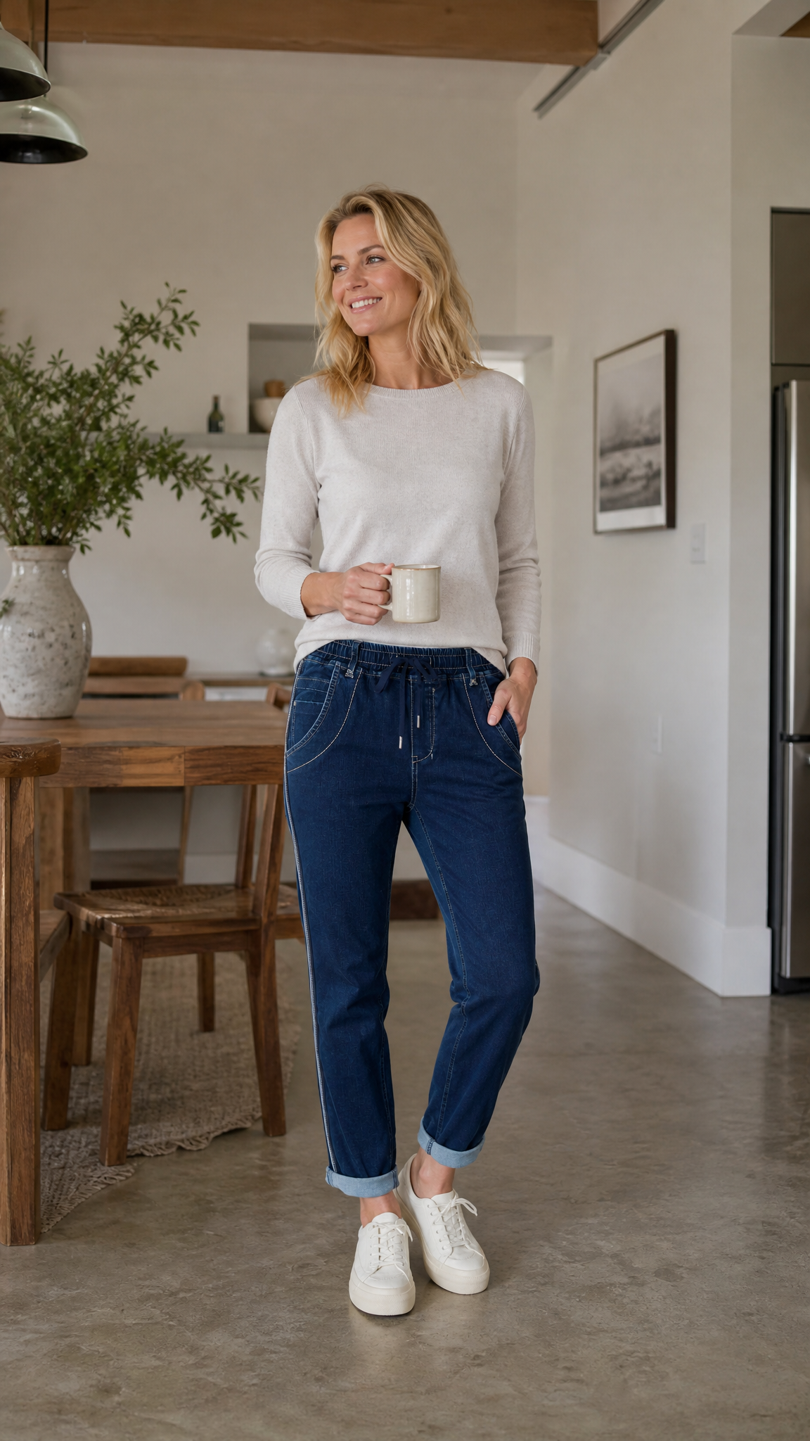 Boyfriend Jogger - Indigo