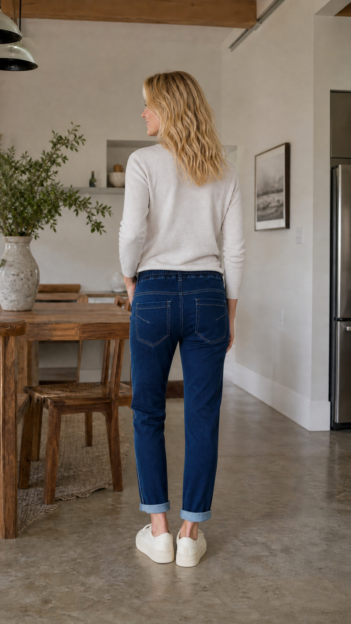 Boyfriend Jogger - Indigo