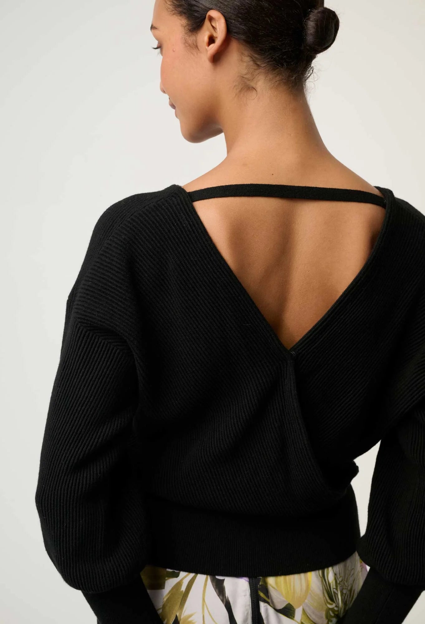 Clarissa Merino Reversible Knit Top