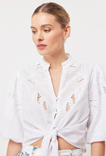 ONCE WAS Flores Embroidered Tie Shirt