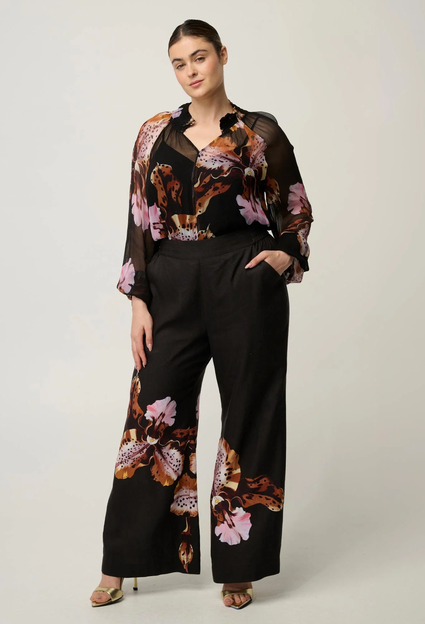 Maris Sheer Chiffon Blouse