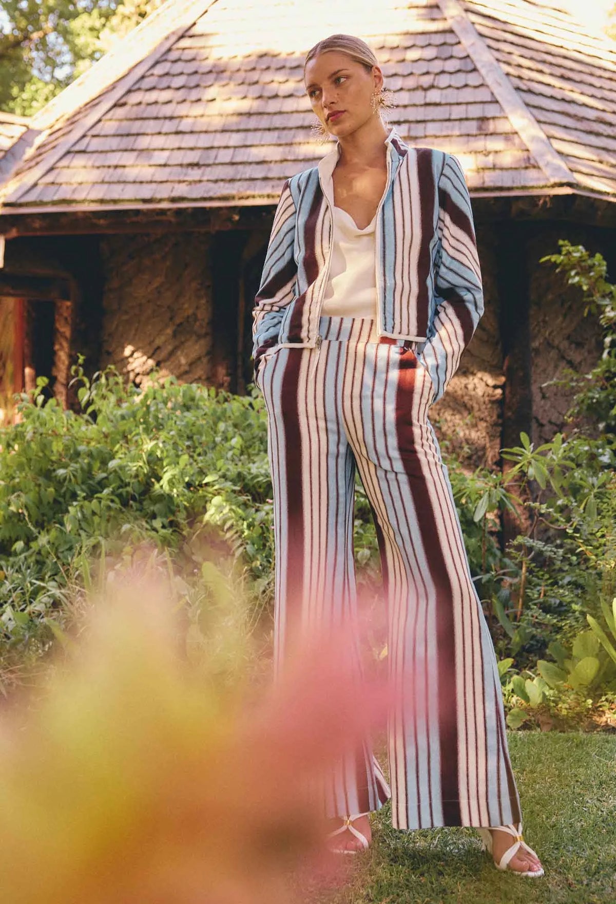 Willow Pant - Iridescent Stripe