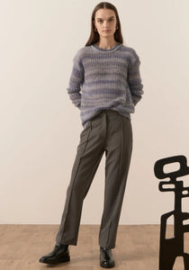 POL Russo Space Dyed Knit - Blue