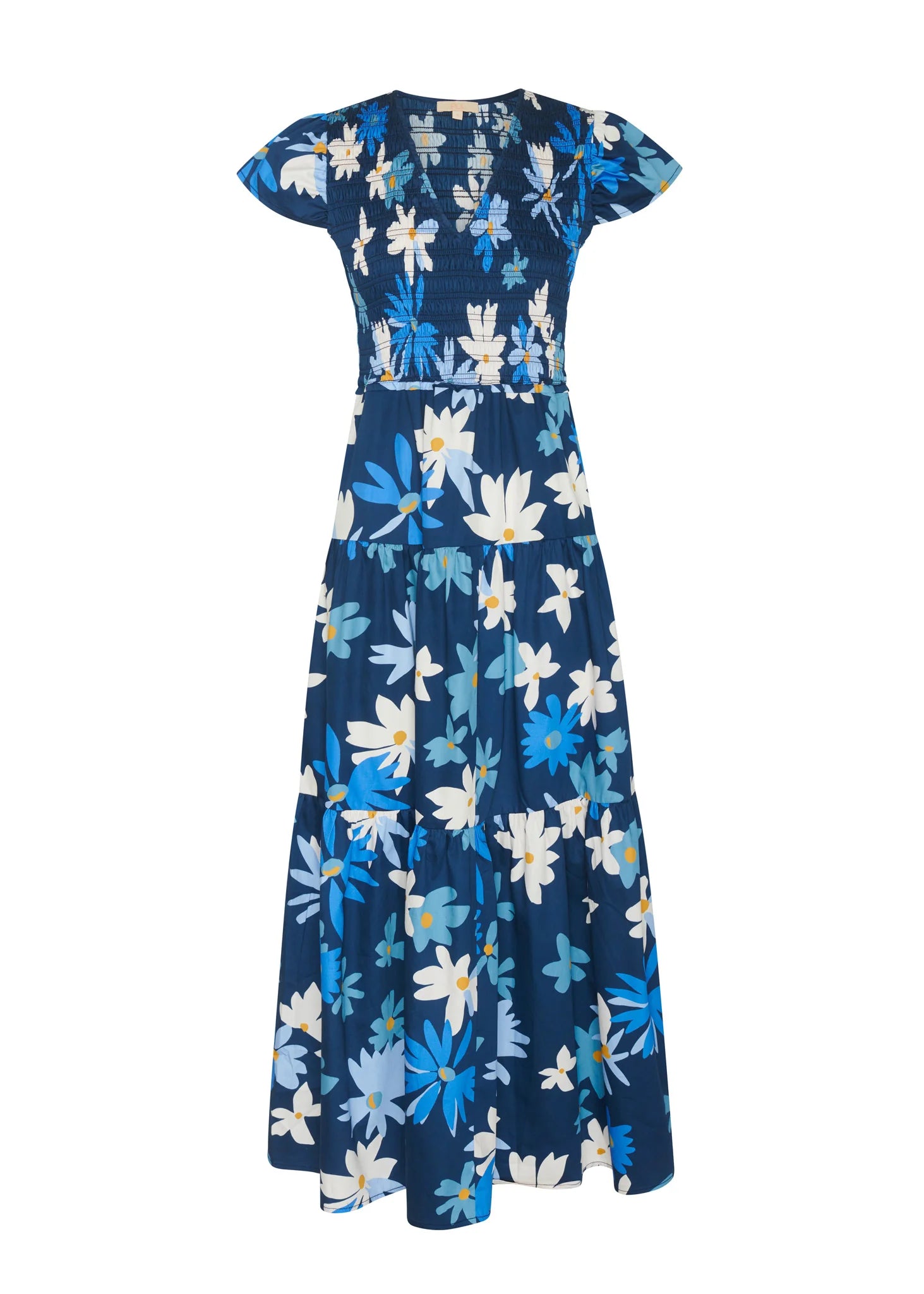Savoy Shirred Dress