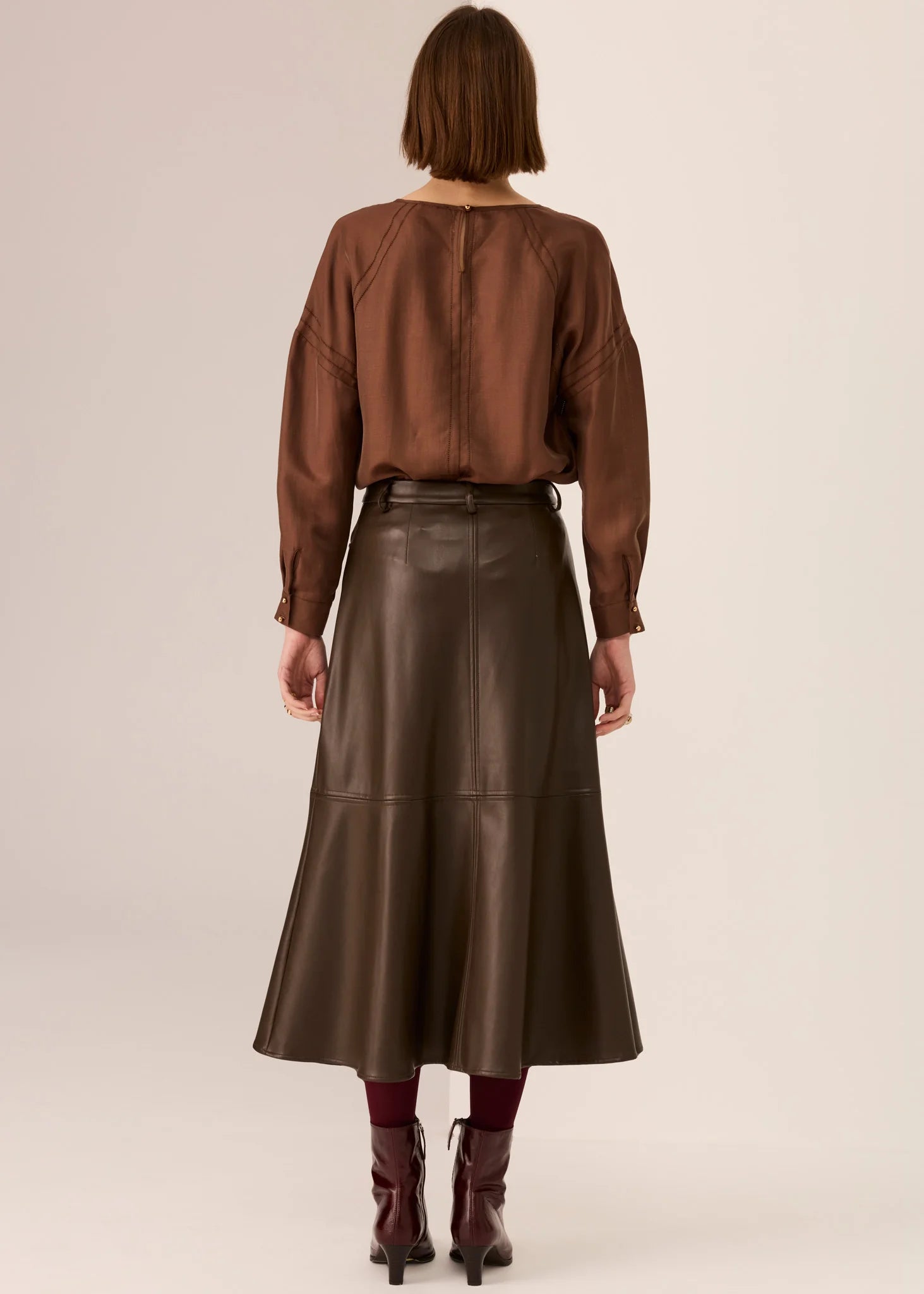 Nora Top - Chocolate