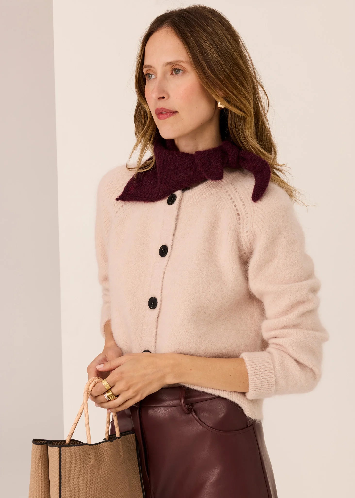 Haviland Cardigan - Blush