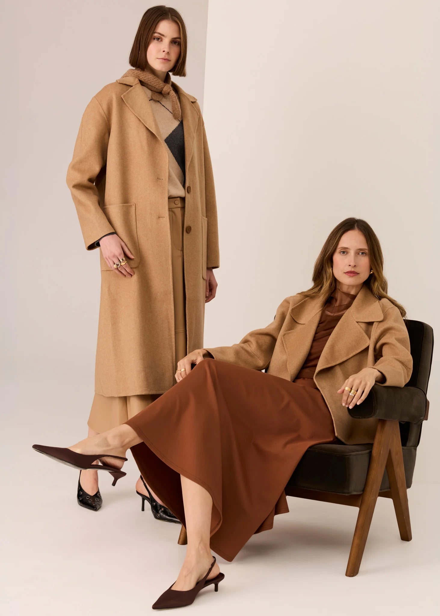 Cohen Long Wool Coat