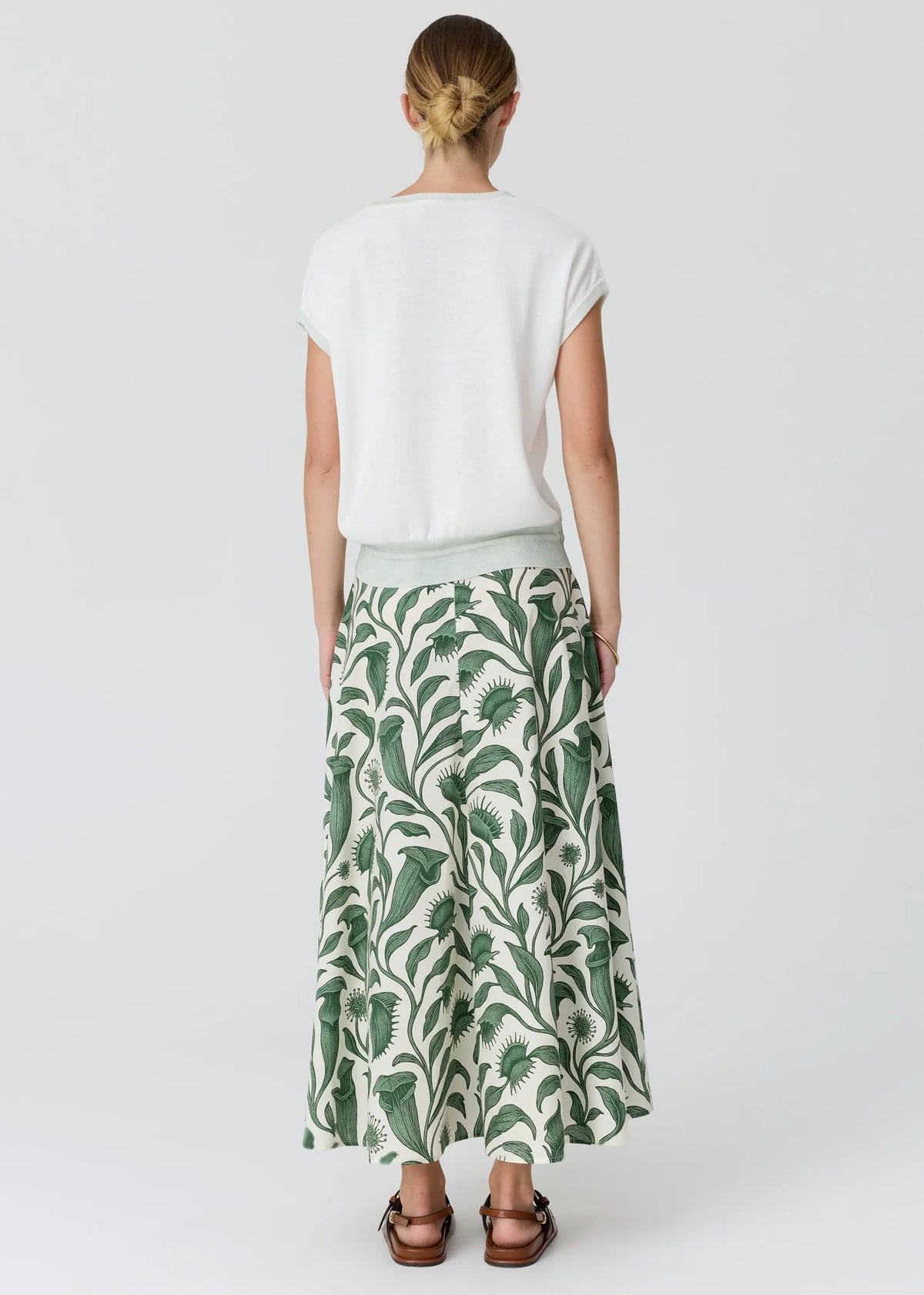 Reed Painted Knit - Chalk/Mint