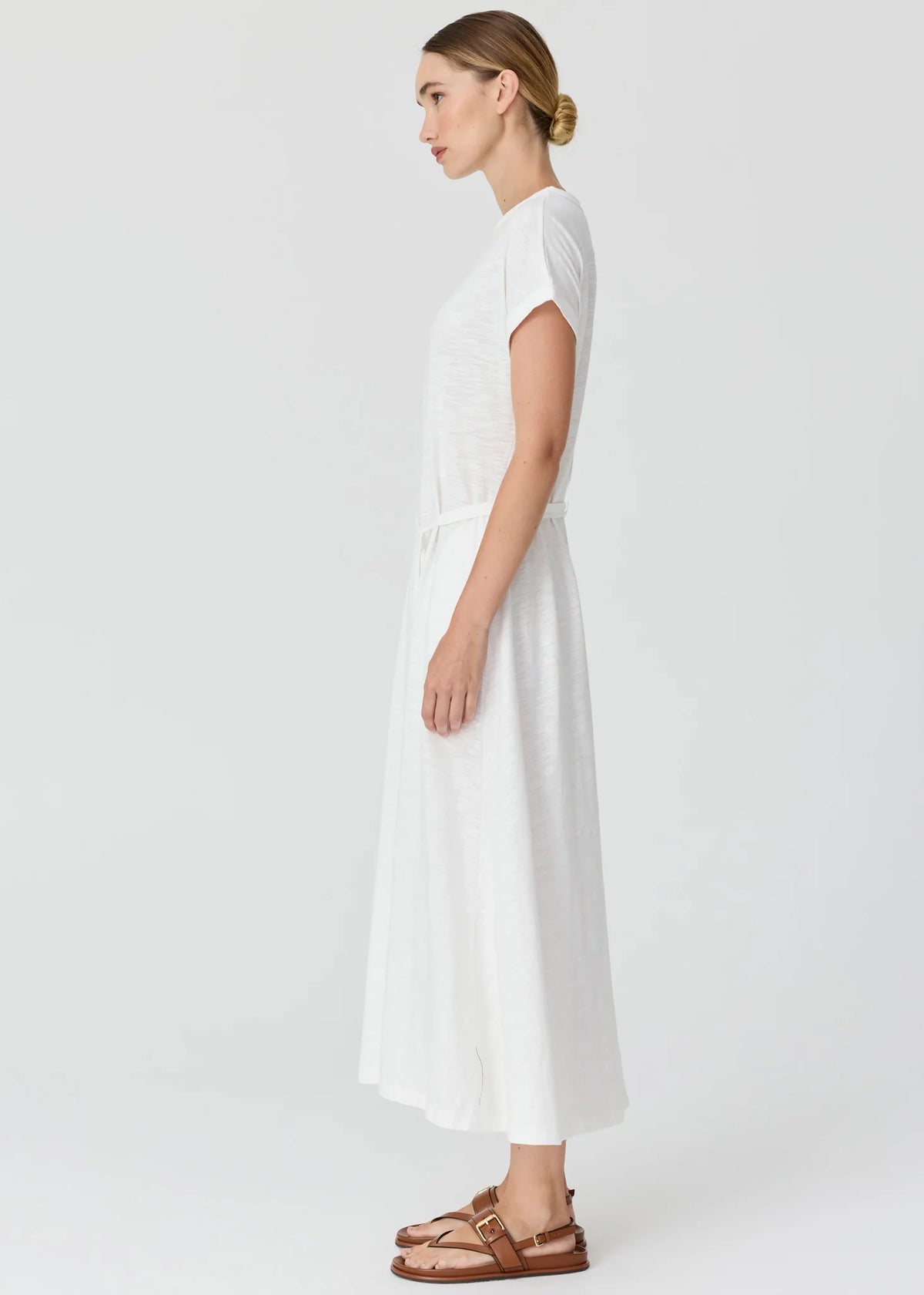 Mast Tee Dress - White