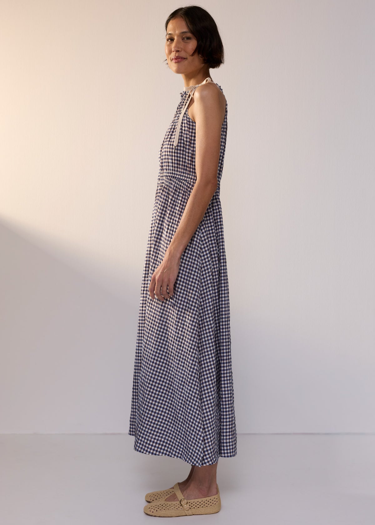 Mira Shirred Dress
