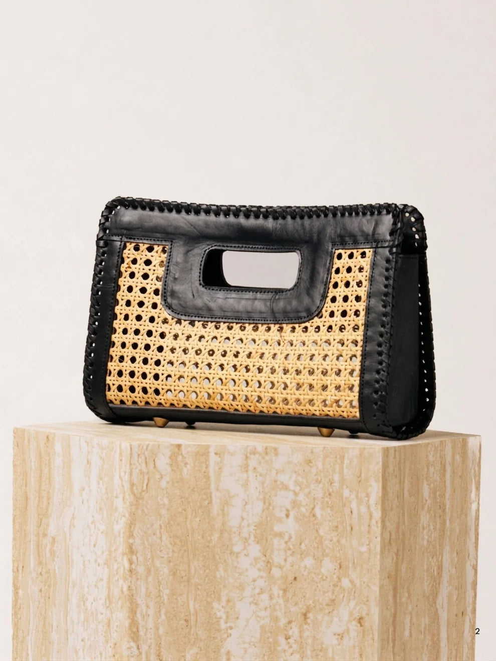 Stitch Edge Tote - Onyx
