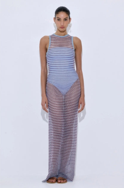 Crochet Maxi Tank Dress