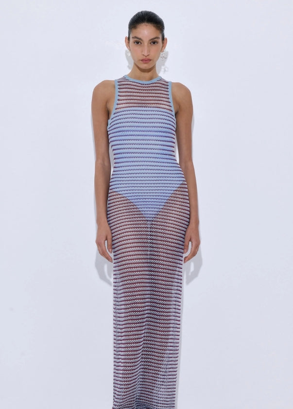 Crochet Maxi Tank Dress