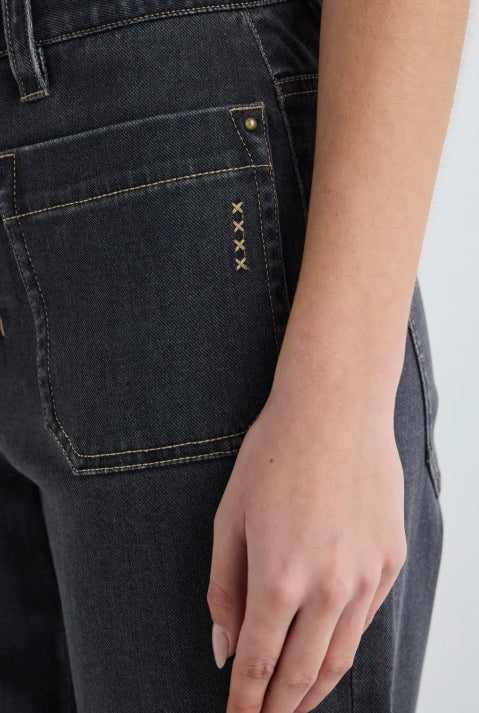 Chrome Jean - Charcoal