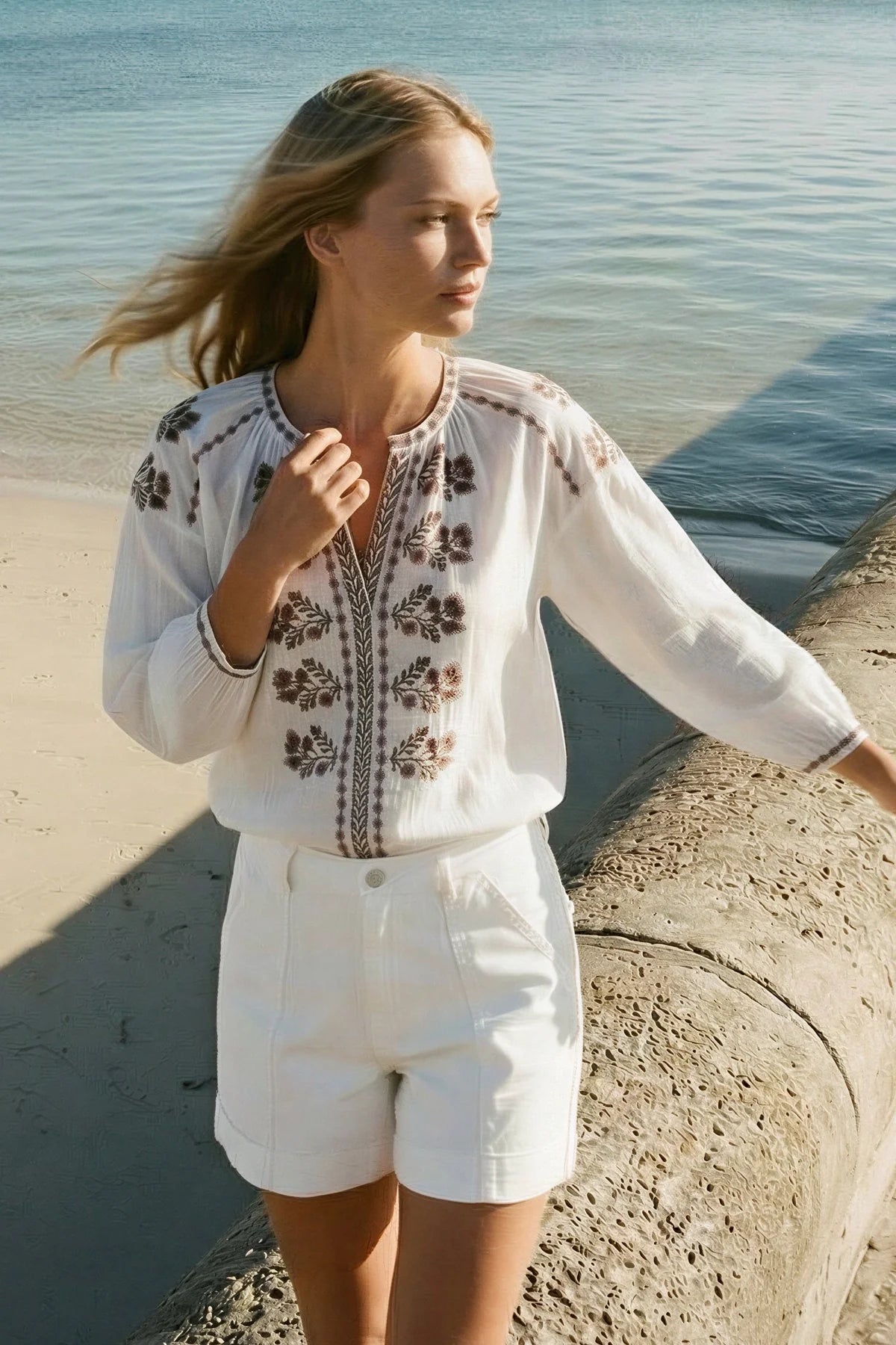 King Shirt - Dakota White