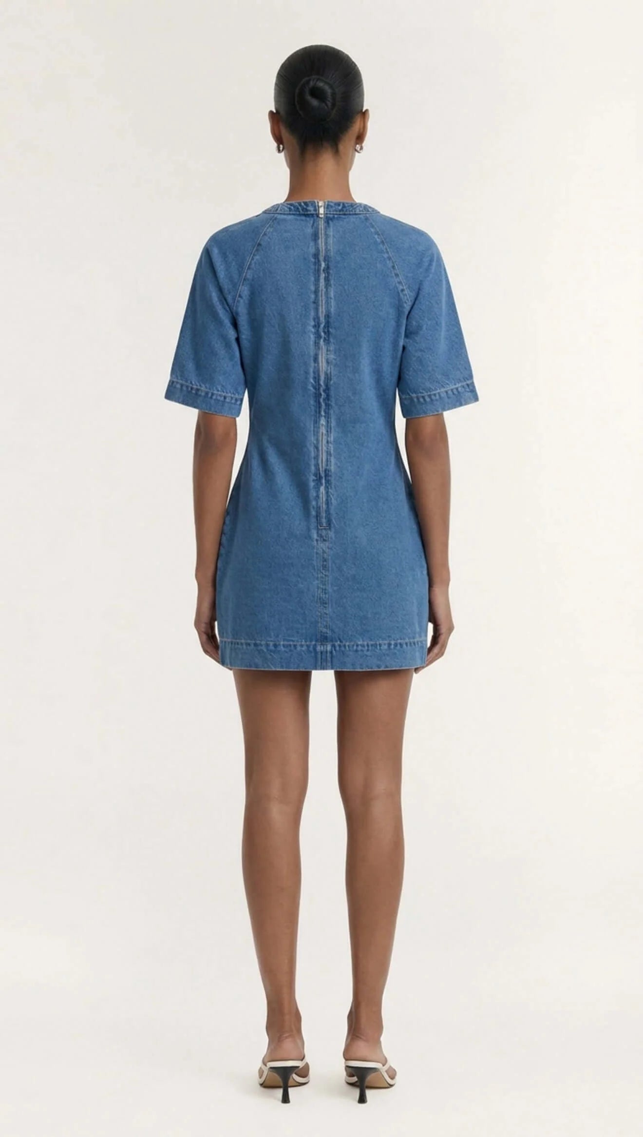 Ari Denim Wrap Dress