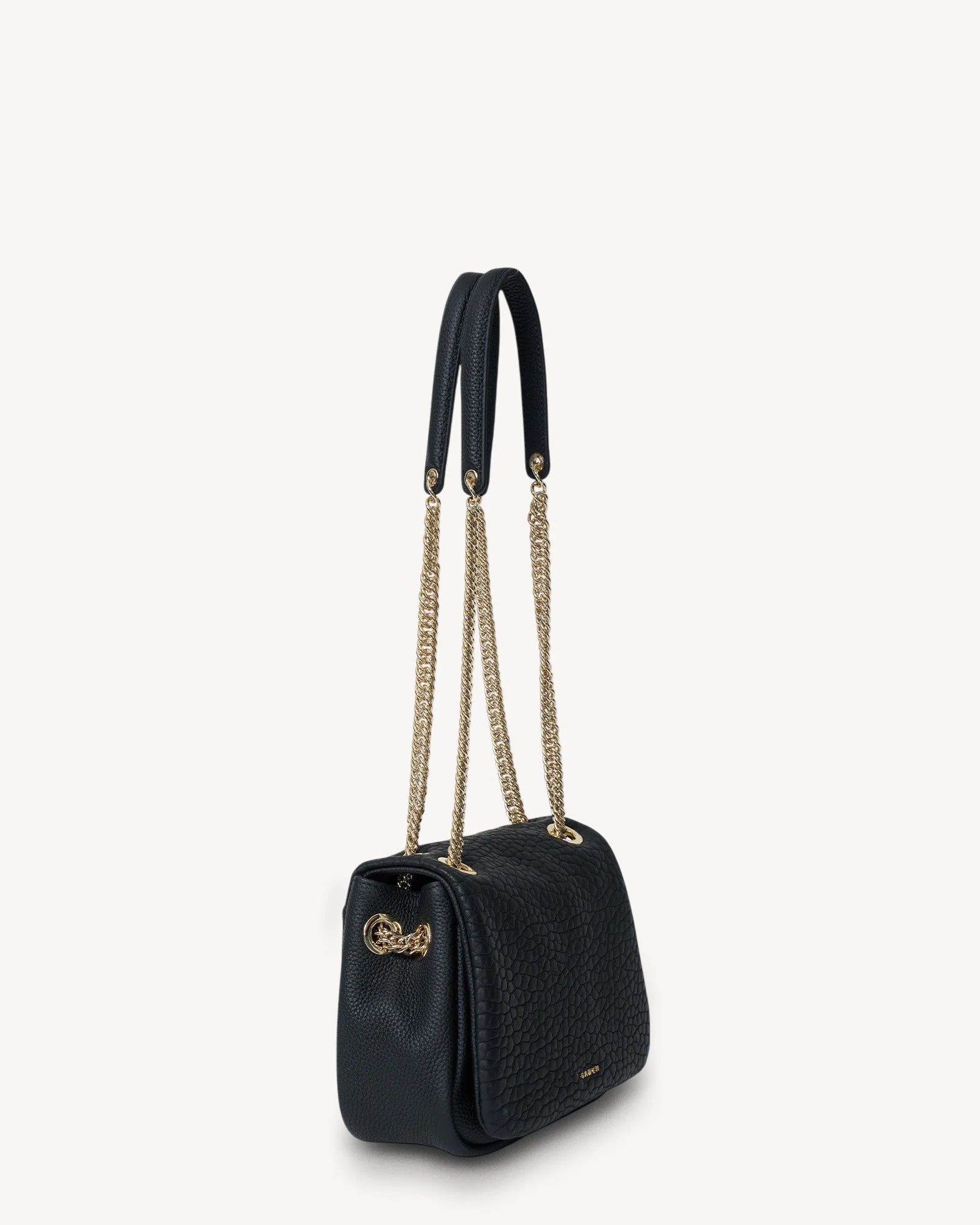 Flo Shoulder Bag - Black Bubble