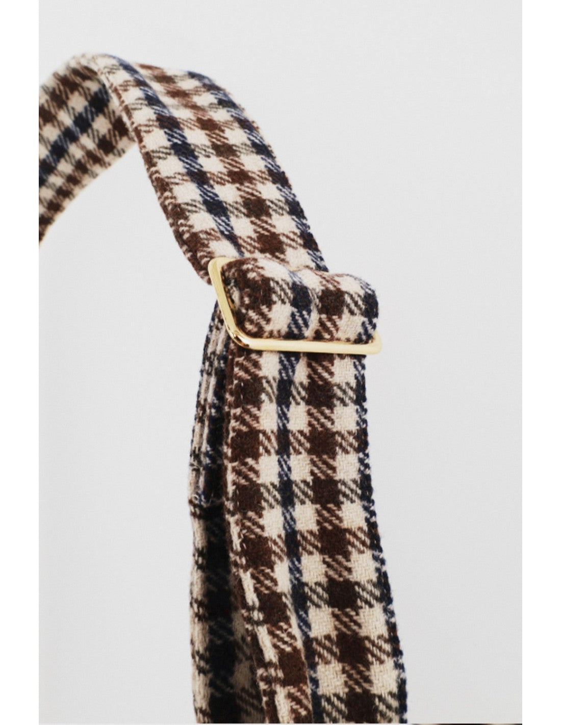 Bastille Bag - Navy Check