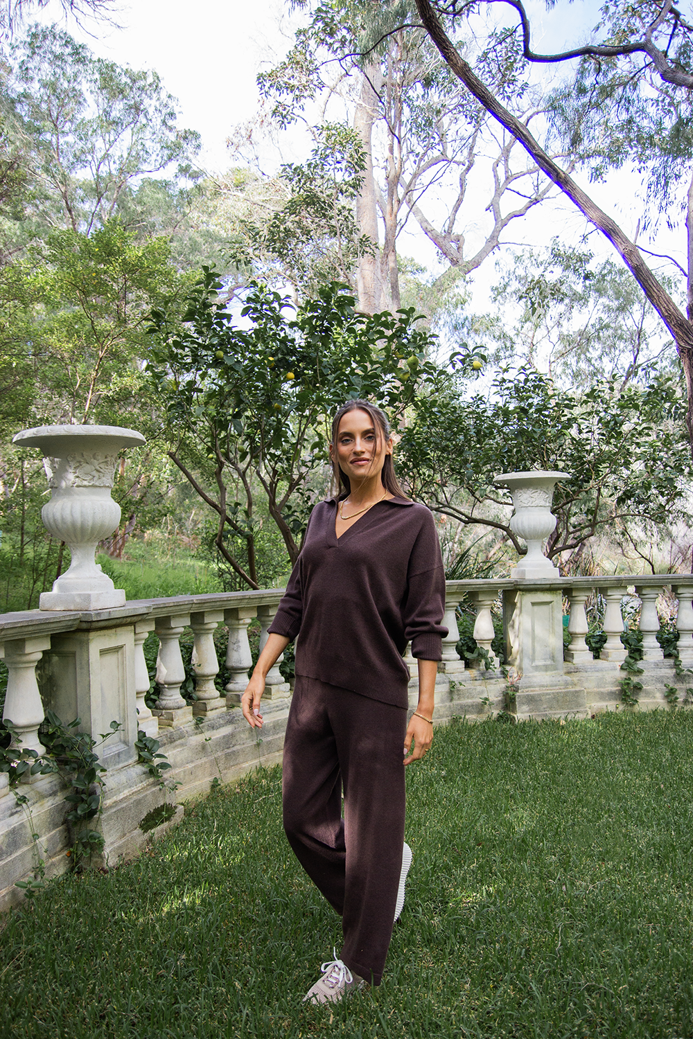 Dalia Pants - Chocolate