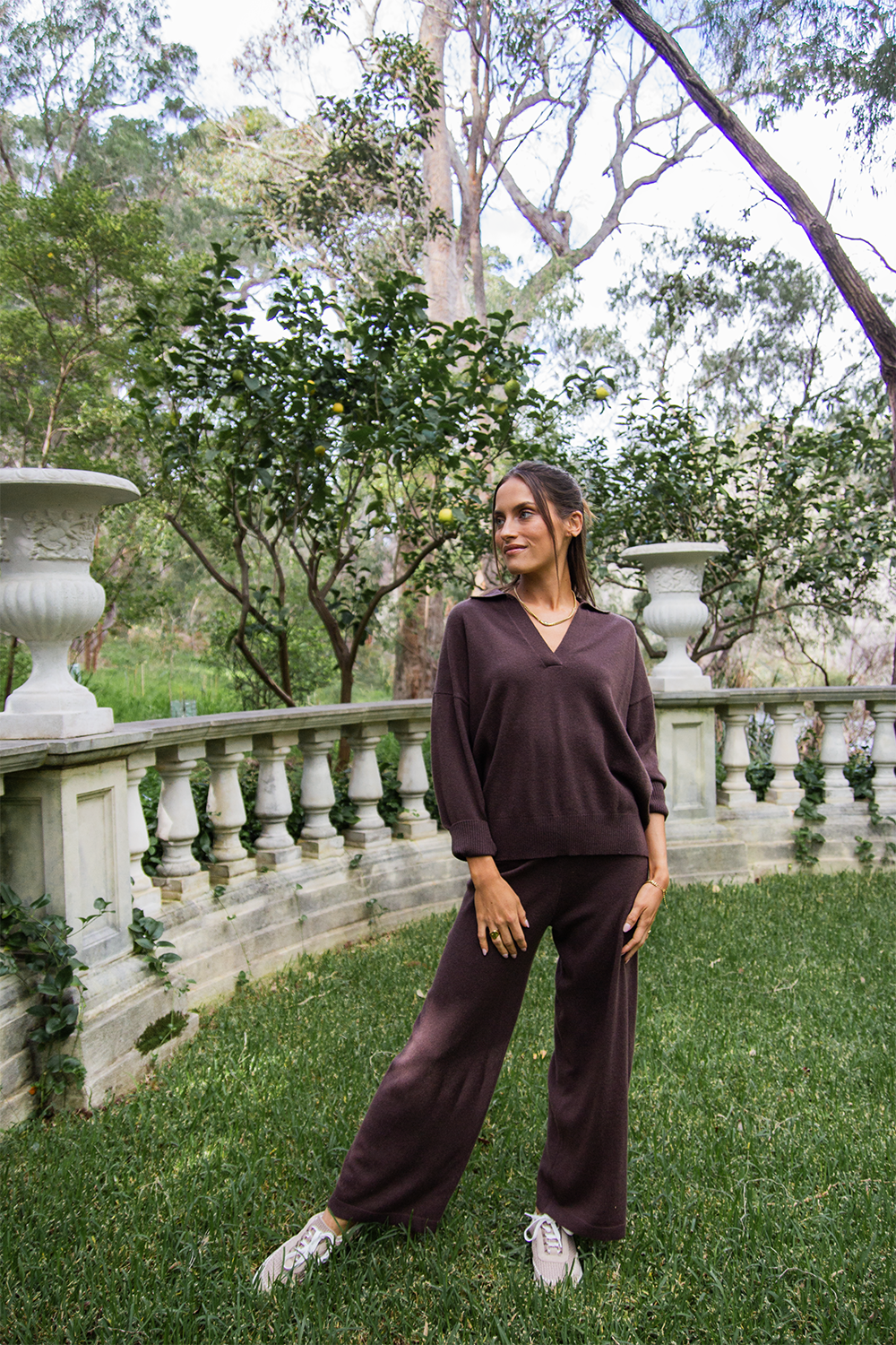 Dalia Pants - Chocolate