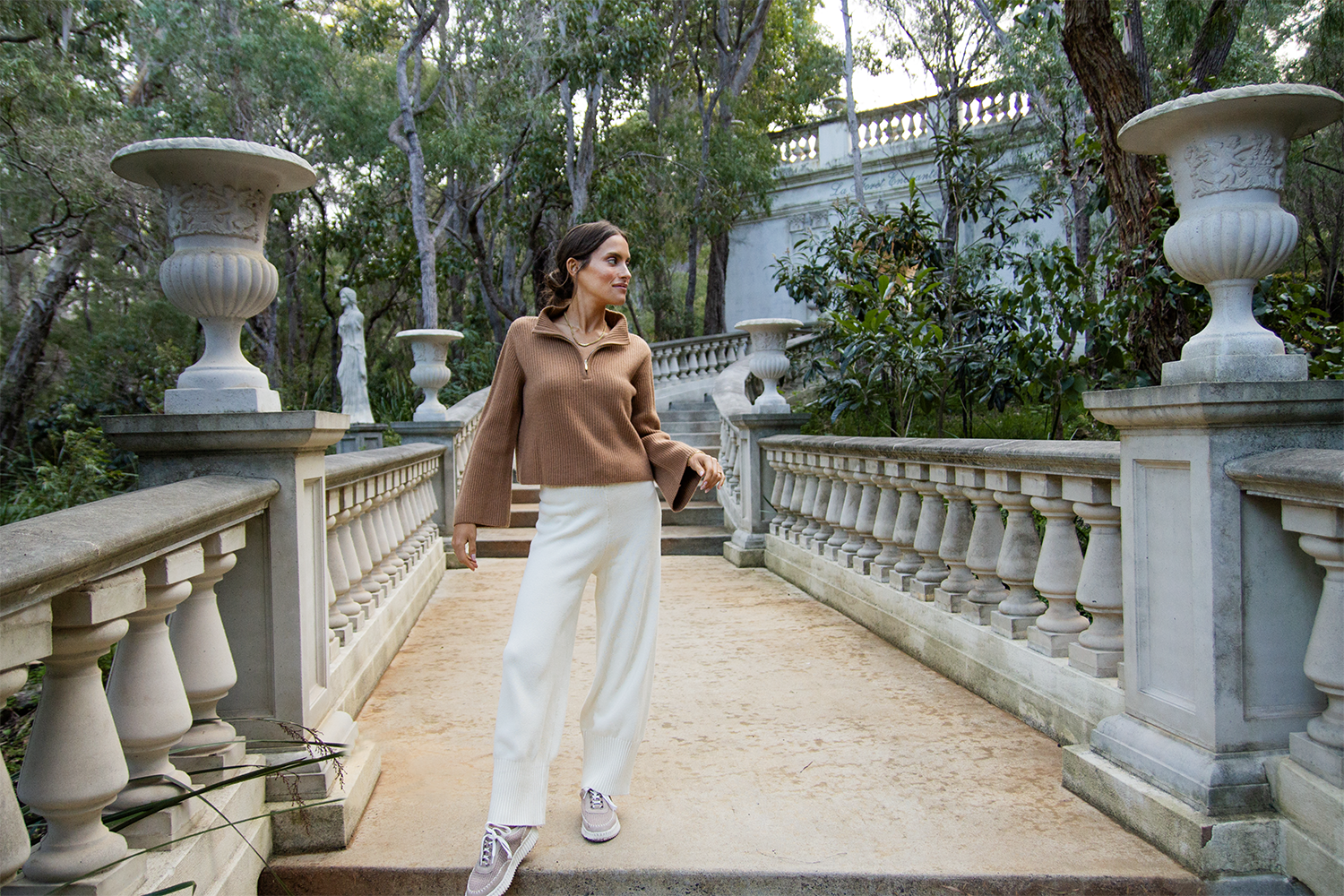 Paola Knit - Dark Beige