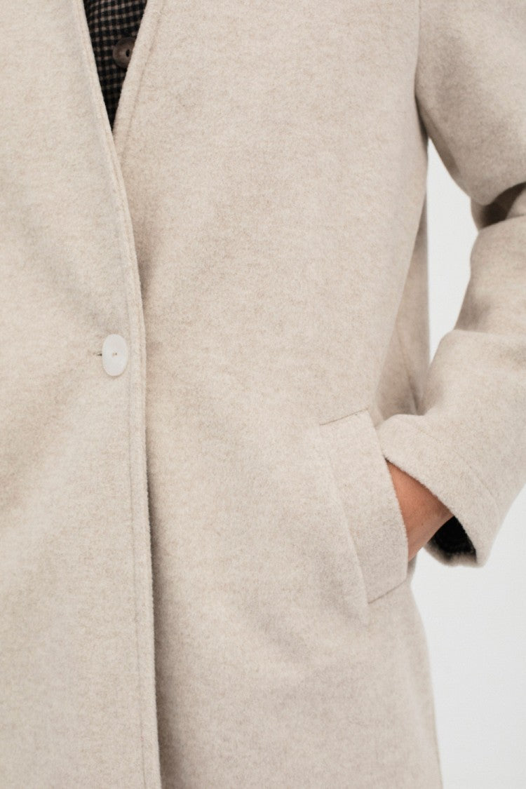 Villeray Coat - Cream