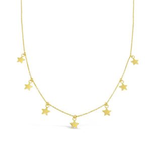 Petite Star Necklace - Gold