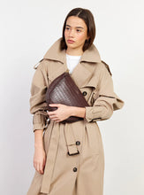 Gani Shoulder Bag - Espresso Croc