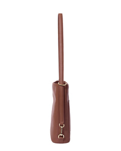 Jojo Shoulder Bag - Umber Pebble