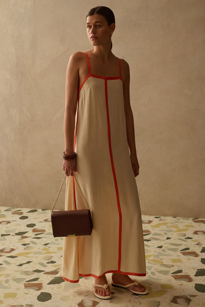 Catania Dress - Coral
