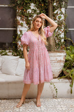 INDIGO DESERT Pink Meadow Dress
