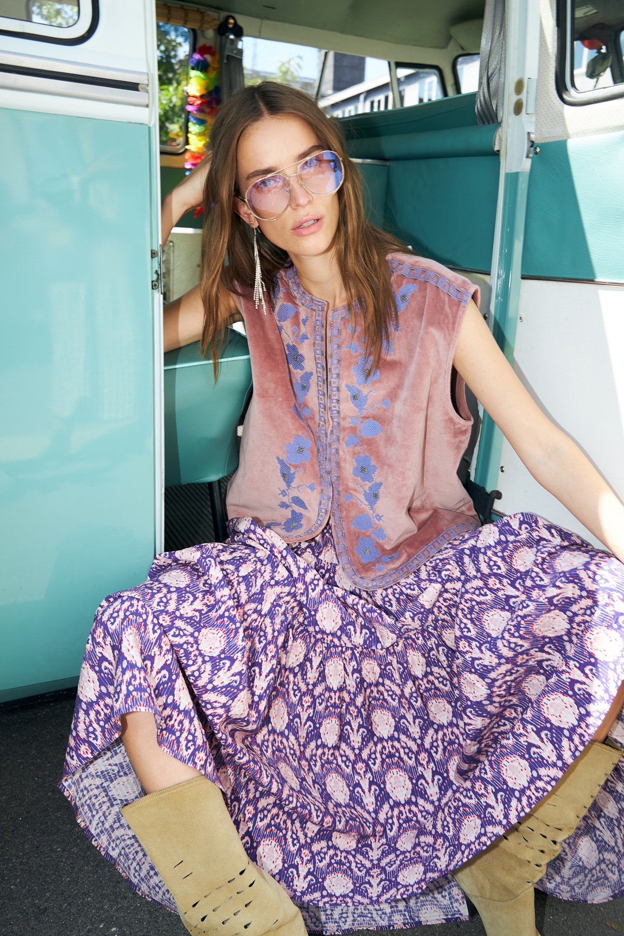 Biny Velvet Vest