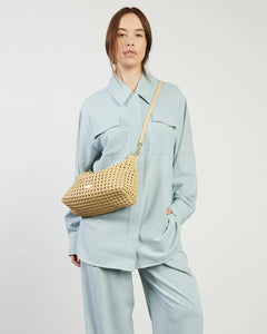 Claudia Crossbody - Raffia Braid