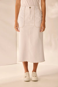 Abby Skirt - White
