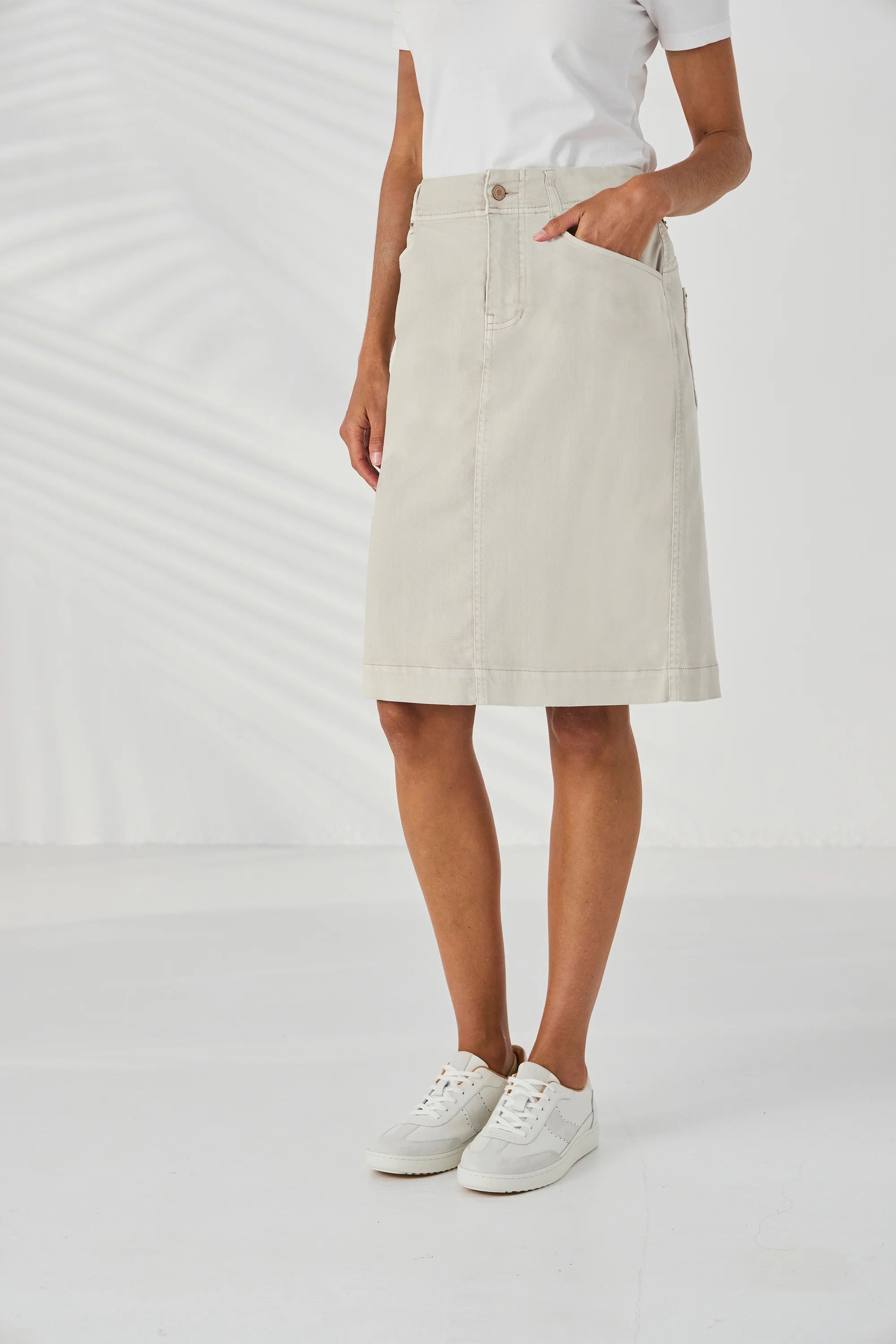 Ryder Skirt - Almond