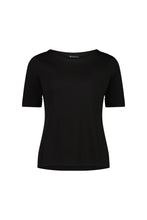 Boat Neck Top - Black