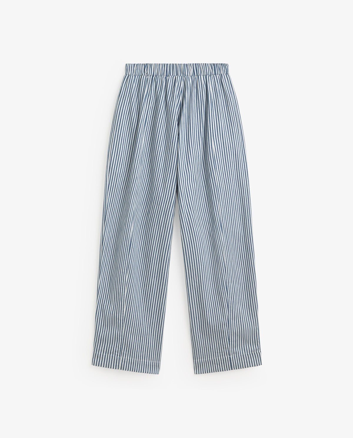Striped Cotton Trousers