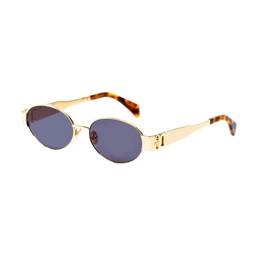 Isla Gold w Black Lens