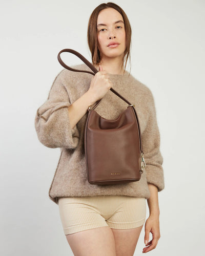 Jojo Shoulder Bag - Umber Pebble