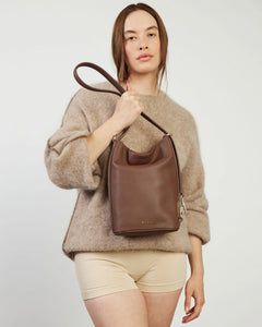 Jojo Shoulder Bag - Umber Pebble